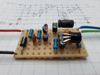 Peppermint Tin Fuzz Circuit Board