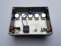 Fuzz Guitar Pedal - Fixtures Installed