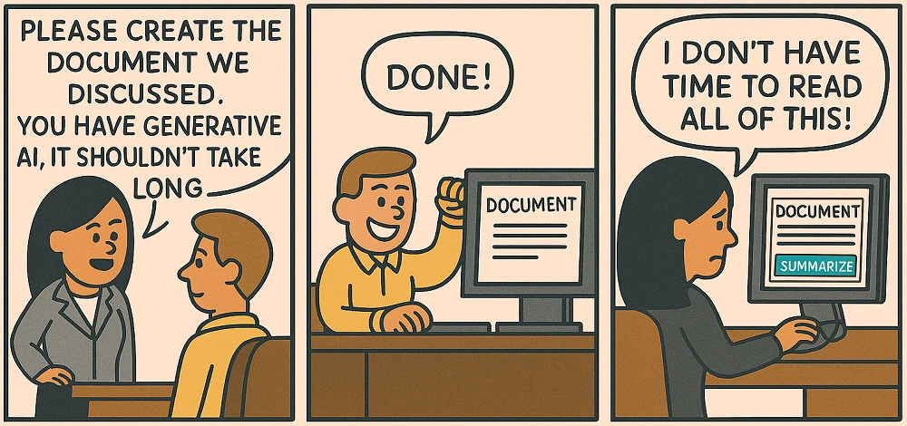 Considerate Use of Generative AI in the Workplace