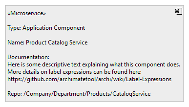 Label Expressions - Example 2